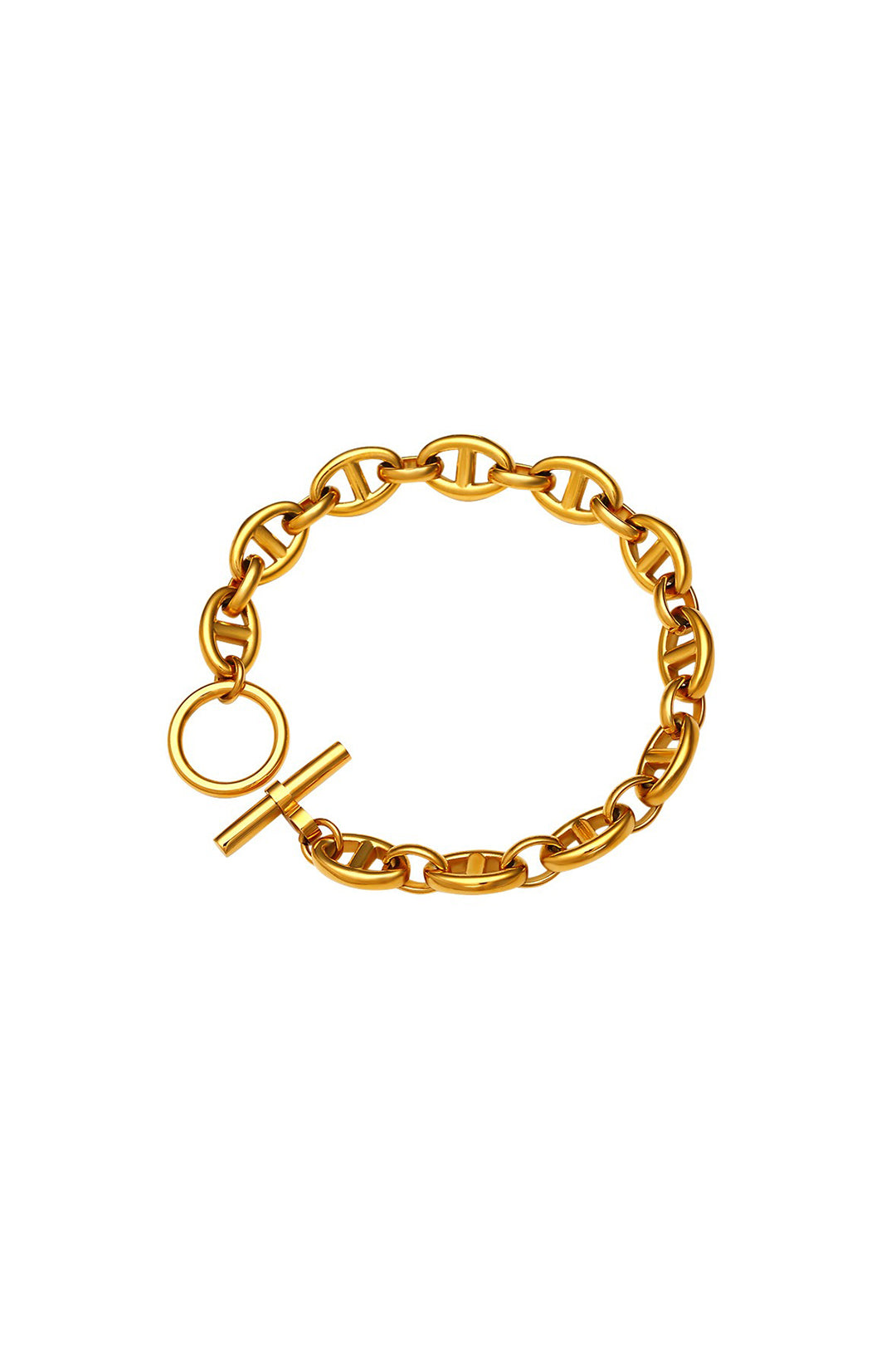 Trendy Metal Chain Bracelet for Y2K Aesthetic and Coquette Style Outfits Trendy Metal Chain Bracelet for Y2K Aesthetic and Coquette Style Outfits