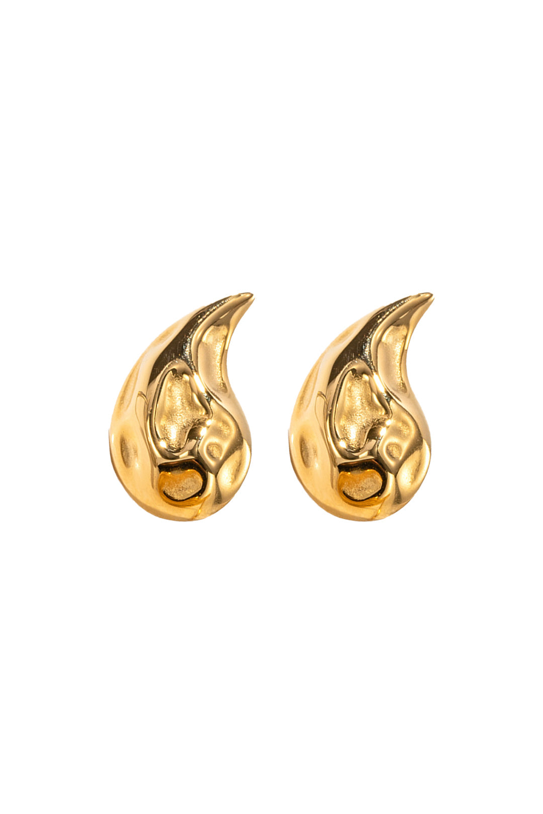Trendy Metal Drop Design Earrings for Y2K Aesthetic and Coquette Style Outfits