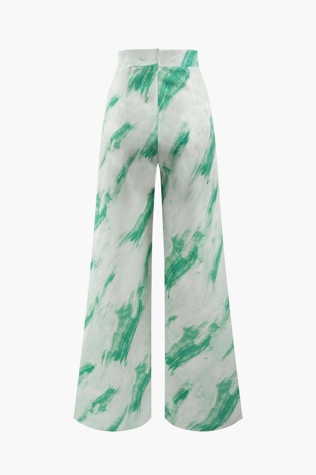 Trendy Tie Dye Halter Top with Pleated Wide Leg Pants Set for Y2K Aesthetic Outfits Trendy Tie Dye Halter Top with Pleated Wide Leg Pants Set for Y2K Aesthetic Outfits