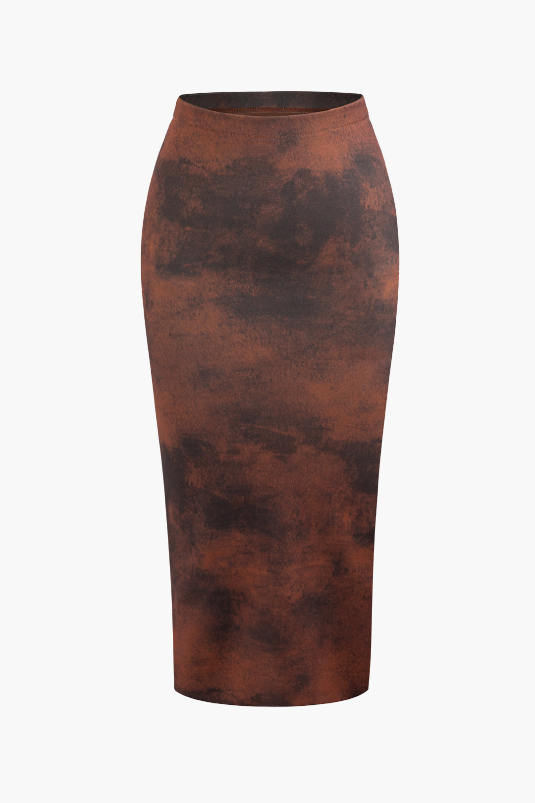 Trendy Tie Dye Midi Skirt for Y2K Aesthetic Outfits and Coquette Style Looks