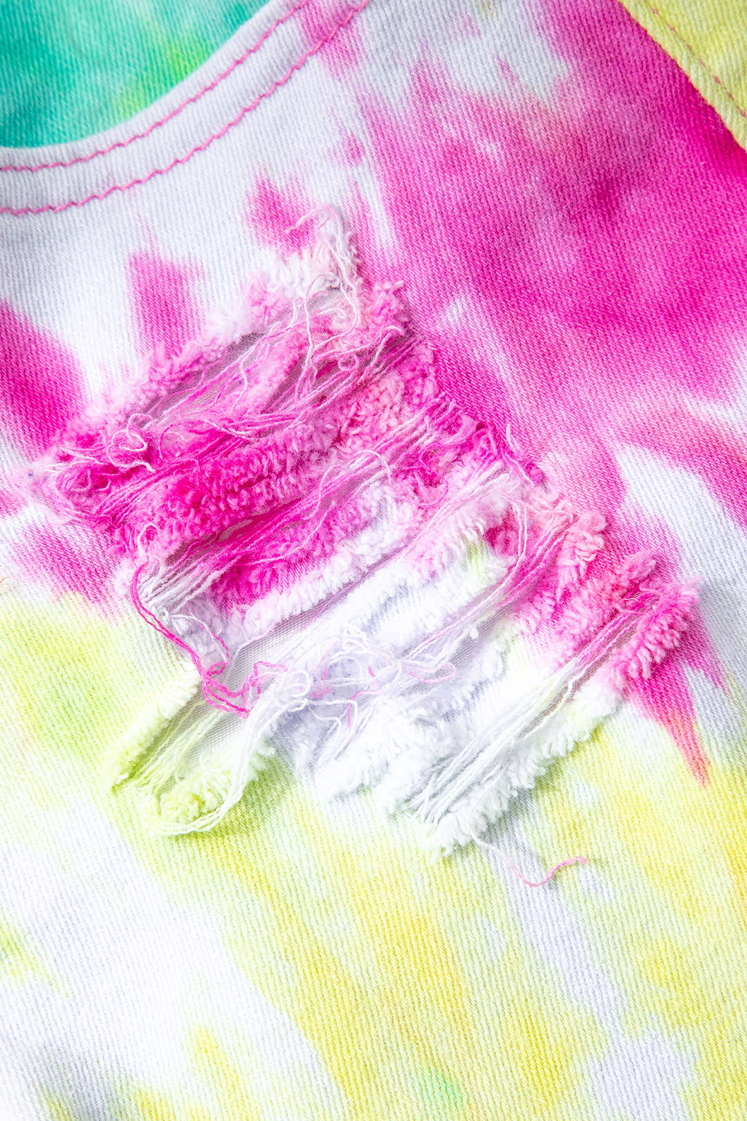 Trendy Tie Dye Tassel Denim Shorts for Y2K Aesthetic and Grunge Style Outfits Trendy Tie Dye Tassel Denim Shorts for Y2K Aesthetic and Grunge Style Outfits