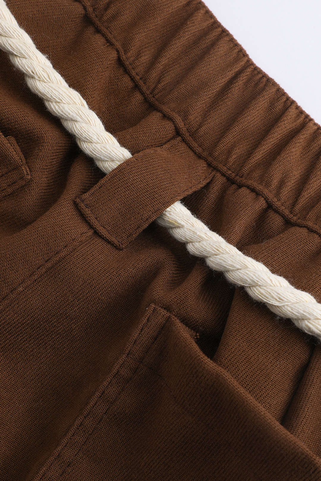 Trendy Y2K Baggy Rope Tie Straight Leg Cargo Pants for Effortless Aesthetic Style Trendy Y2K Baggy Rope Tie Straight Leg Cargo Pants for Effortless Aesthetic Style