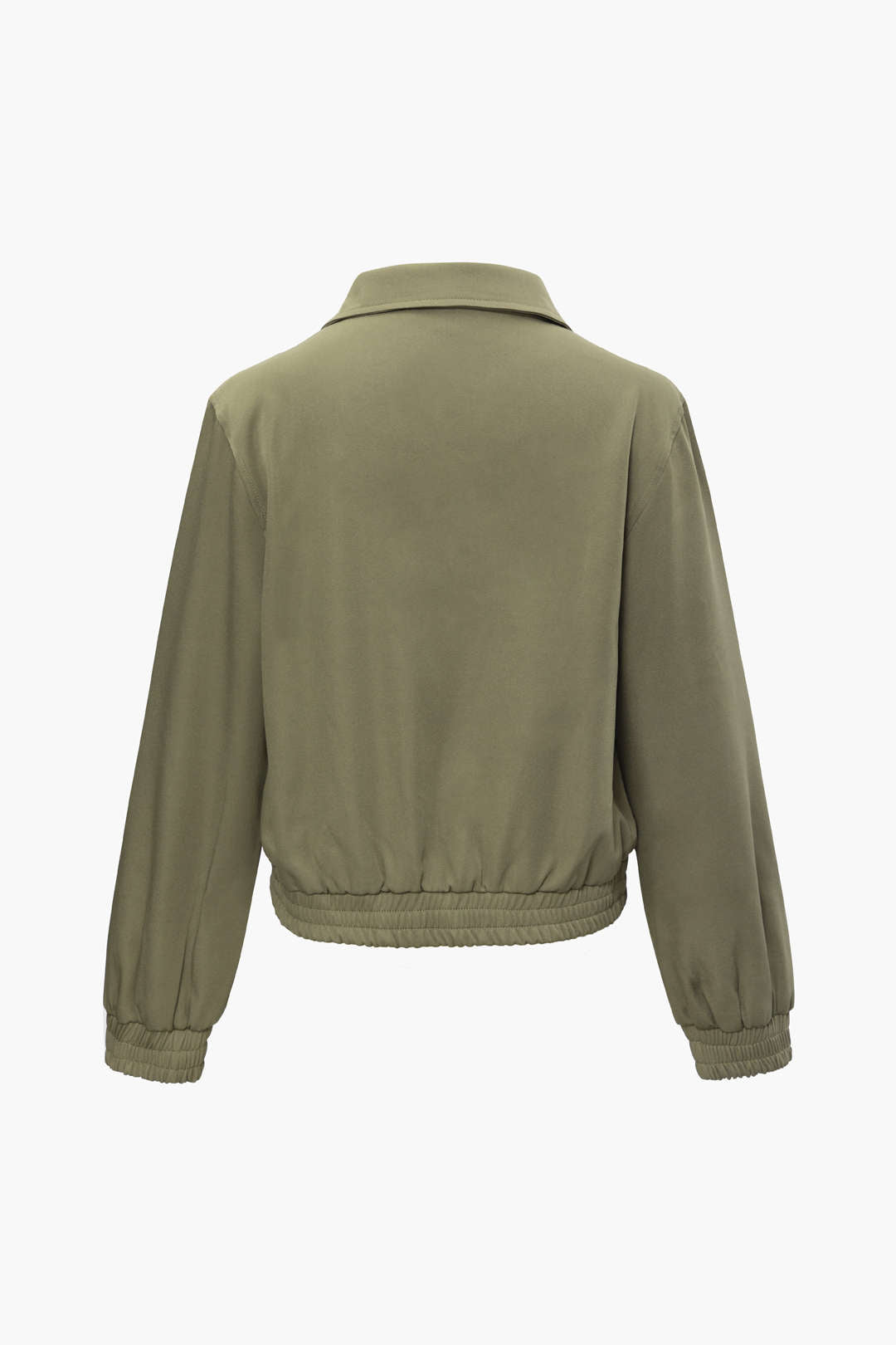 Trendy Y2K Fashion Stand Collar Zip-Up Jacket with Side Pockets for Aesthetic Outfits Trendy Y2K Fashion Stand Collar Zip-Up Jacket with Side Pockets for Aesthetic Outfits