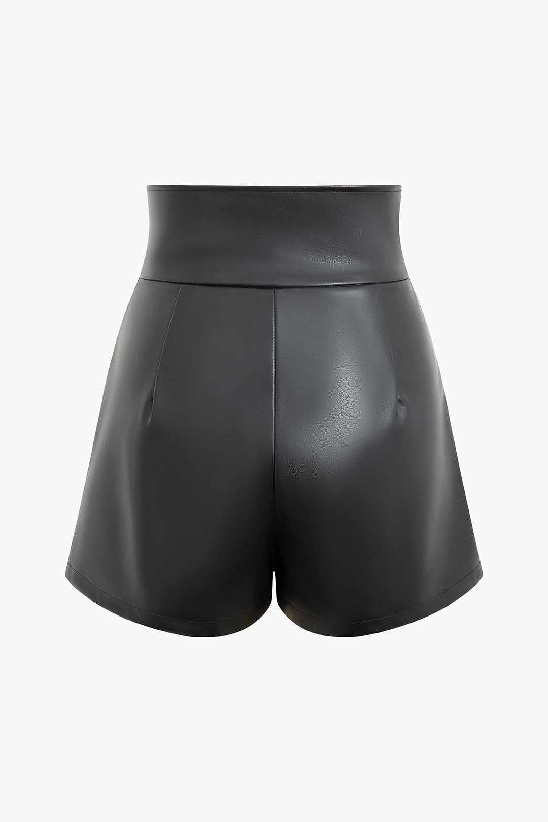 Trendy Y2K Faux Leather Shorts for Edgy Grunge Aesthetic Outfits and Coquette Style Trendy Y2K Faux Leather Shorts for Edgy Grunge Aesthetic Outfits and Coquette Style