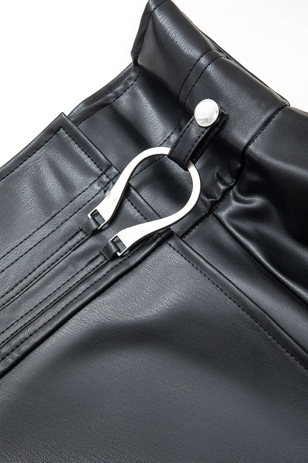 Trendy Y2K Faux Leather Shorts for Edgy Grunge Aesthetic Outfits and Coquette Style Trendy Y2K Faux Leather Shorts for Edgy Grunge Aesthetic Outfits and Coquette Style