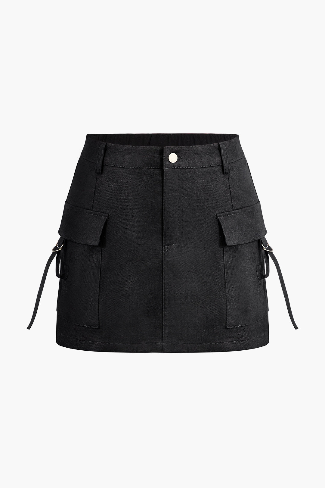 Trendy Y2K Flap Pocket Cargo Mini Skirt for Coquette and Grunge Aesthetic Outfits Trendy Y2K Flap Pocket Cargo Mini Skirt for Coquette and Grunge Aesthetic Outfits
