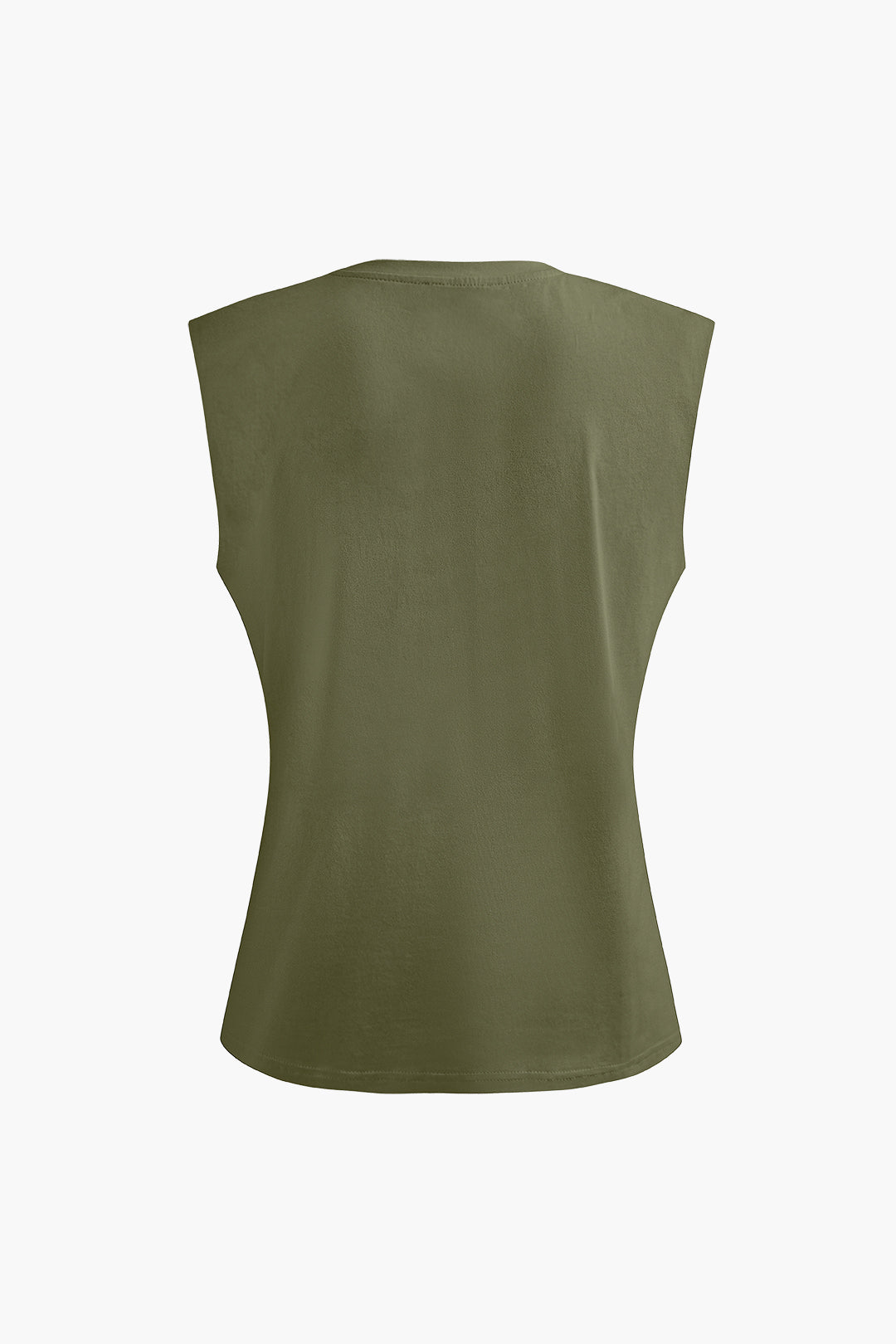 Trendy Y2K Sleeveless T-Shirt for Coquette Aesthetic and Grunge Style Outfits Trendy Y2K Sleeveless T-Shirt for Coquette Aesthetic and Grunge Style Outfits