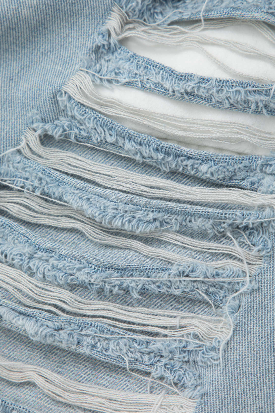 Trendy Y2K Tassel Destroyed Denim Shorts for Grunge Aesthetic and Coquette Style Trendy Y2K Tassel Destroyed Denim Shorts for Grunge Aesthetic and Coquette Style