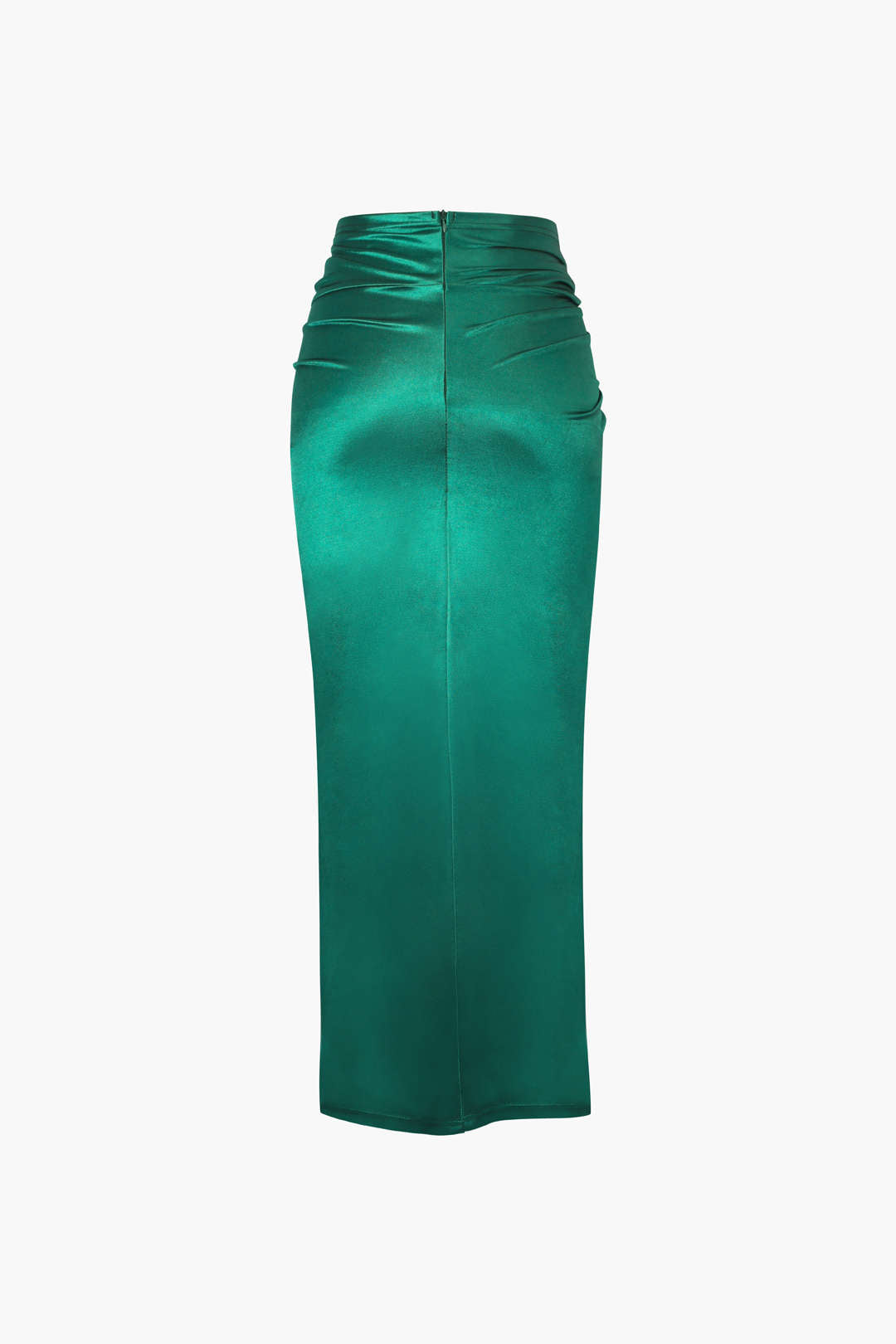 Twist Detail High Slit Midi Skirt - Y2K Aesthetic Fashion for Chic Coquette Outfits Twist Detail High Slit Midi Skirt - Y2K Aesthetic Fashion for Chic Coquette Outfits