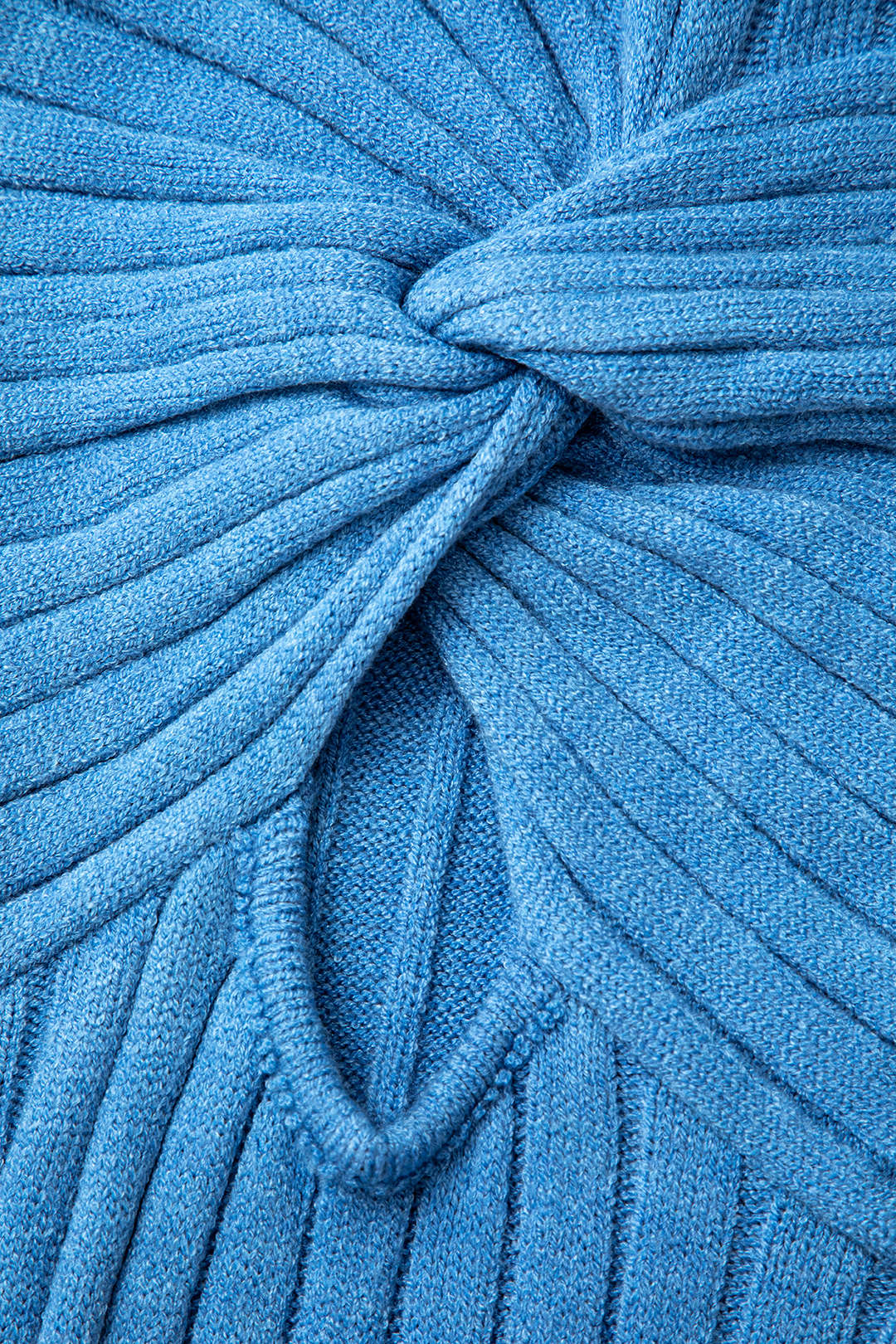 Twist Front Cut Out Rib Knit Long Sleeve Maxi Dress - Y2K Aesthetic Fashion Statement Twist Front Cut Out Rib Knit Long Sleeve Maxi Dress - Y2K Aesthetic Fashion Statement