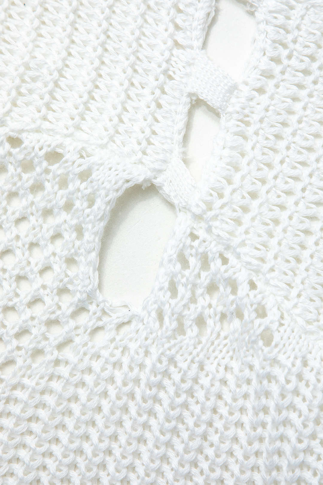 U-Neck Cut Out Open Knit Maxi Dress - Y2K Aesthetic Fashion for Effortless Style U-Neck Cut Out Open Knit Maxi Dress - Y2K Aesthetic Fashion for Effortless Style