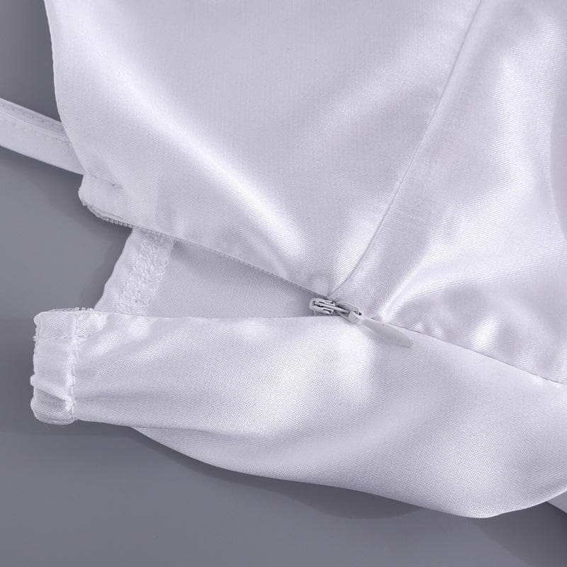 V-Neck Backless Cami Mini Dress with 'Give Girls Money' Print - Y2K Aesthetic Fashion V-Neck Backless Cami Mini Dress with 'Give Girls Money' Print - Y2K Aesthetic Fashion