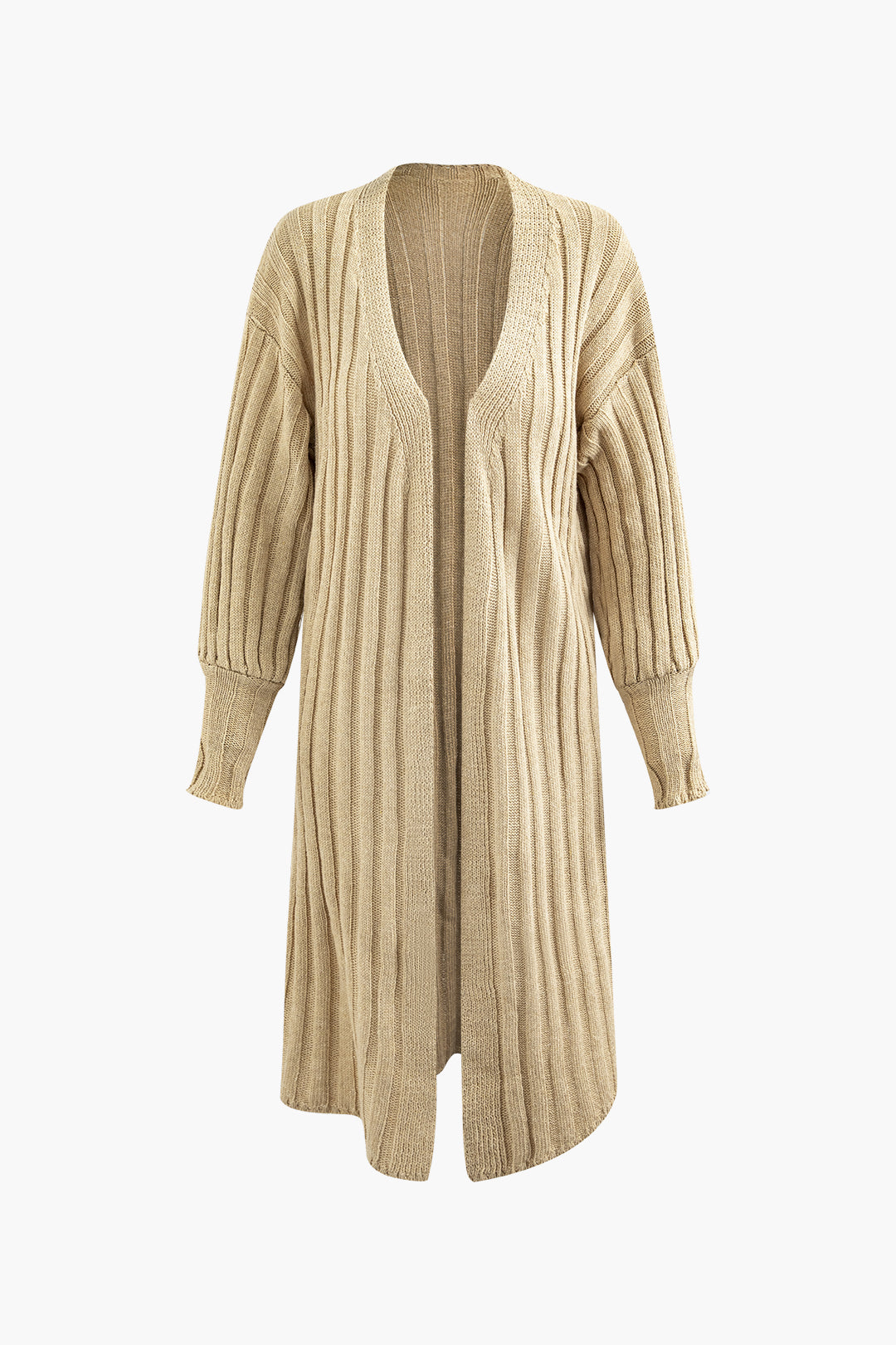 V-Neck Batwing Sleeve Cozy Cardigan for Y2K Fashion and Aesthetic Outfits