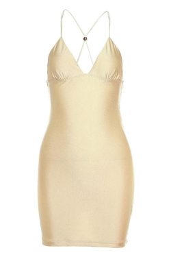 V-Neck Butterfly Embroidery Backless Cami Mini Dress - Y2K Aesthetic Fashion Essential