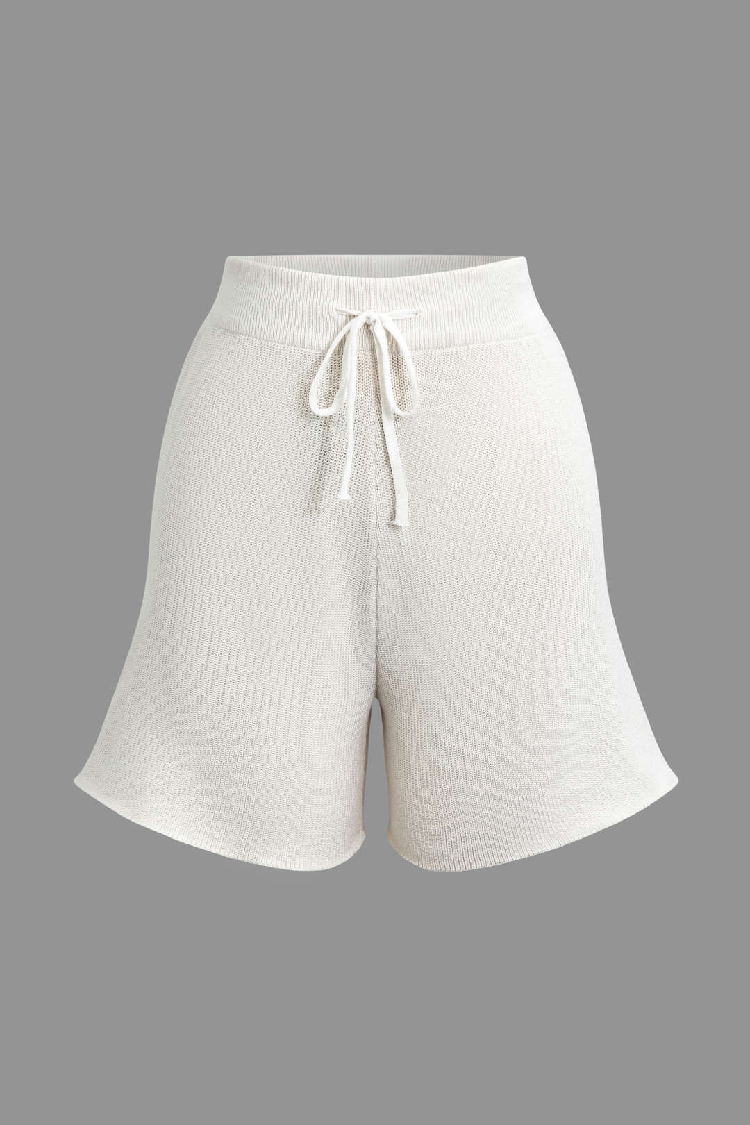 V-Neck Collared Knit Top & Drawstring Shorts Set - Y2K Aesthetic Comfy Outfit V-Neck Collared Knit Top & Drawstring Shorts Set - Y2K Aesthetic Comfy Outfit