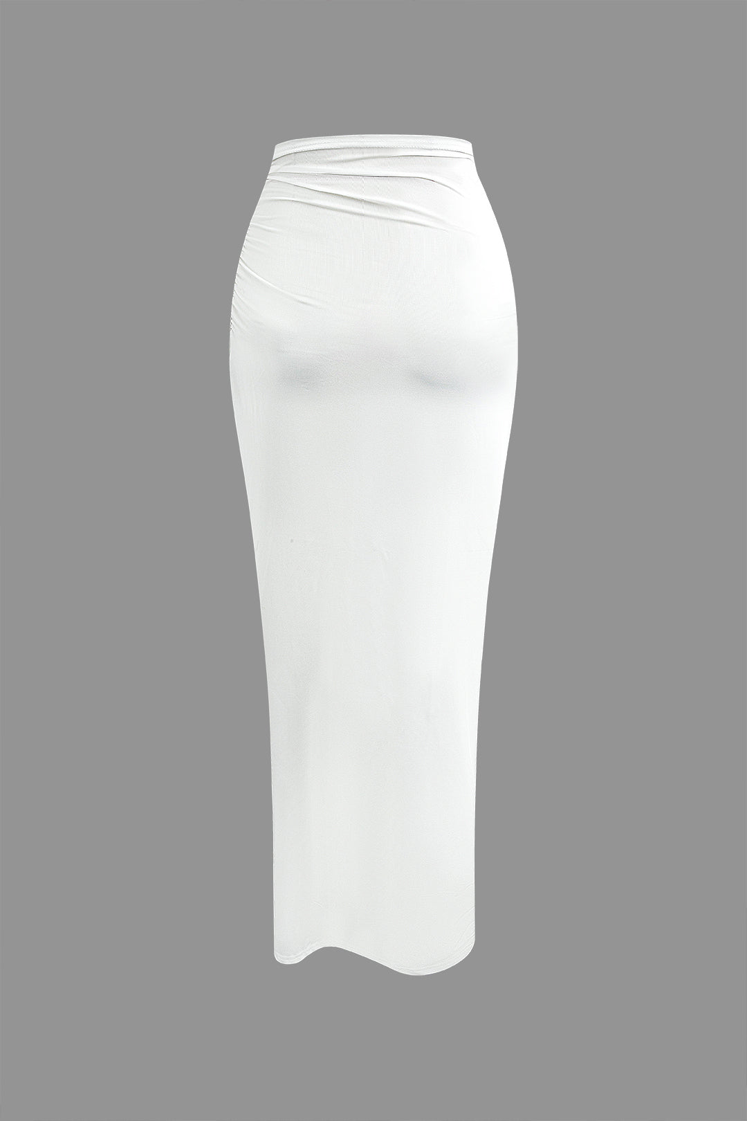 V-Neck Drawstring Crop Top & Knot Side Slit Skirt Set - Y2K Aesthetic Outfit V-Neck Drawstring Crop Top & Knot Side Slit Skirt Set - Y2K Aesthetic Outfit