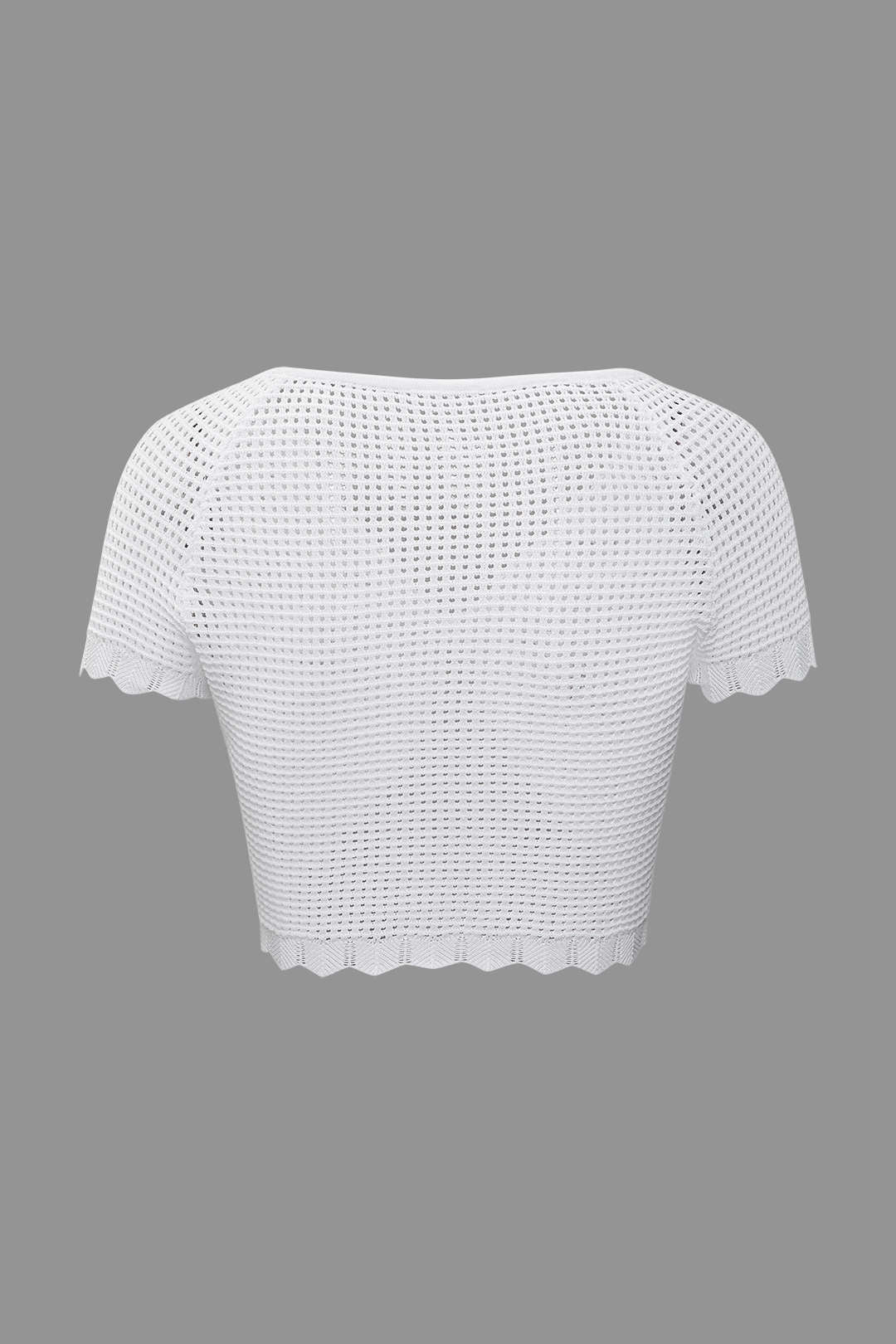 V-neck Hollow Out Crop Top - Y2K Aesthetic Cute Top for Trendy Outfits V-neck Hollow Out Crop Top - Y2K Aesthetic Cute Top for Trendy Outfits