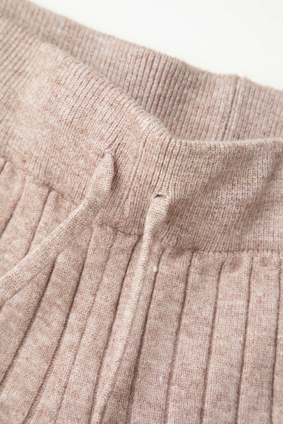 V-Neck Knit Slit Long Sleeve Top & Tie Waist Pants Set for Y2K Aesthetic Outfits V-Neck Knit Slit Long Sleeve Top & Tie Waist Pants Set for Y2K Aesthetic Outfits