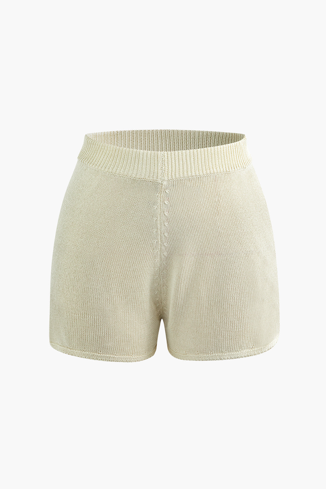 V-Neck Long Sleeve Knit Top and Shorts Set - Y2K Aesthetic Comfy Outfit for Trendy Looks V-Neck Long Sleeve Knit Top and Shorts Set - Y2K Aesthetic Comfy Outfit for Trendy Looks