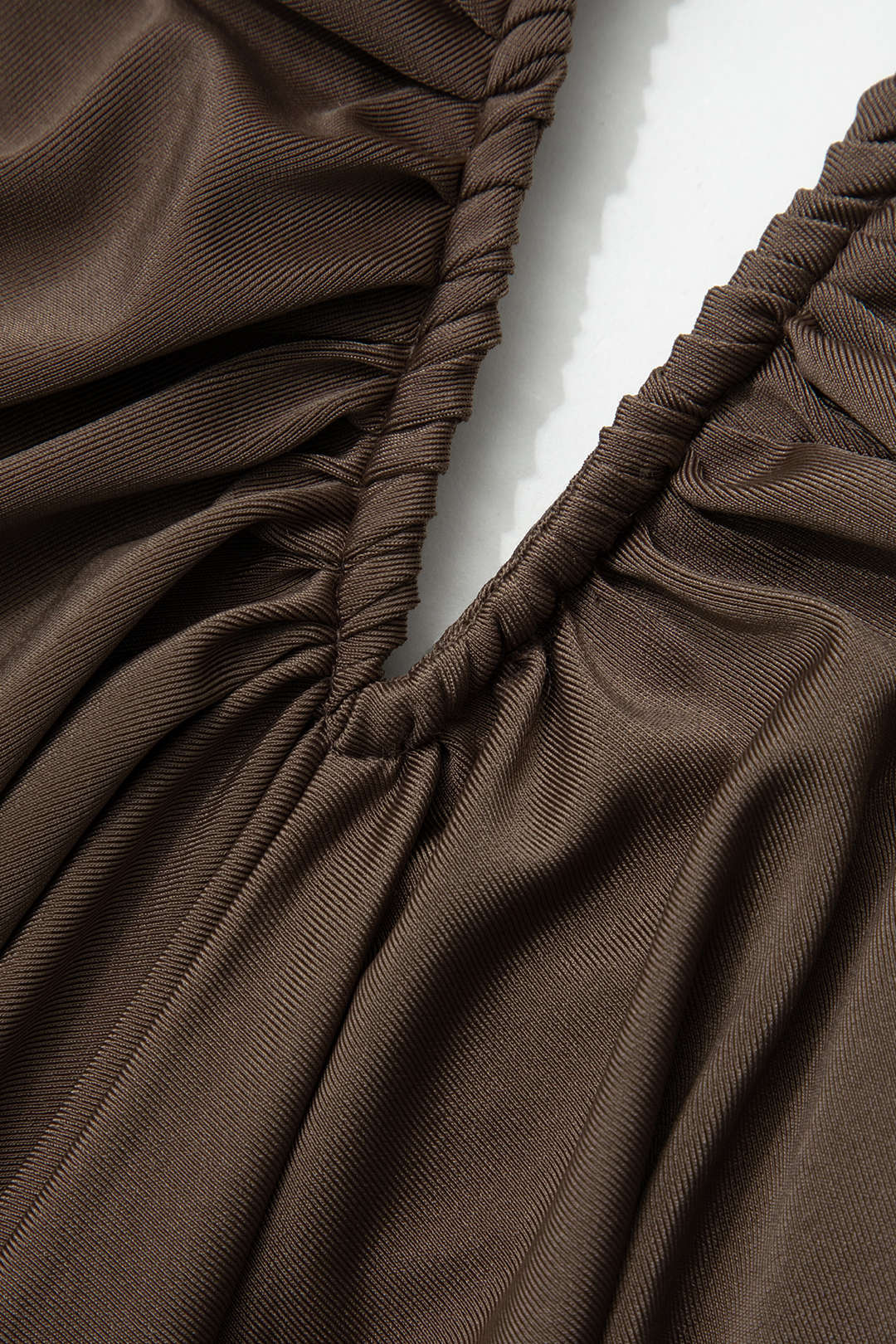 V-Neck Ruched Top & V-Shape Cut Waist Maxi Skirt Set for Y2K Fashion Aesthetic Outfits V-Neck Ruched Top & V-Shape Cut Waist Maxi Skirt Set for Y2K Fashion Aesthetic Outfits