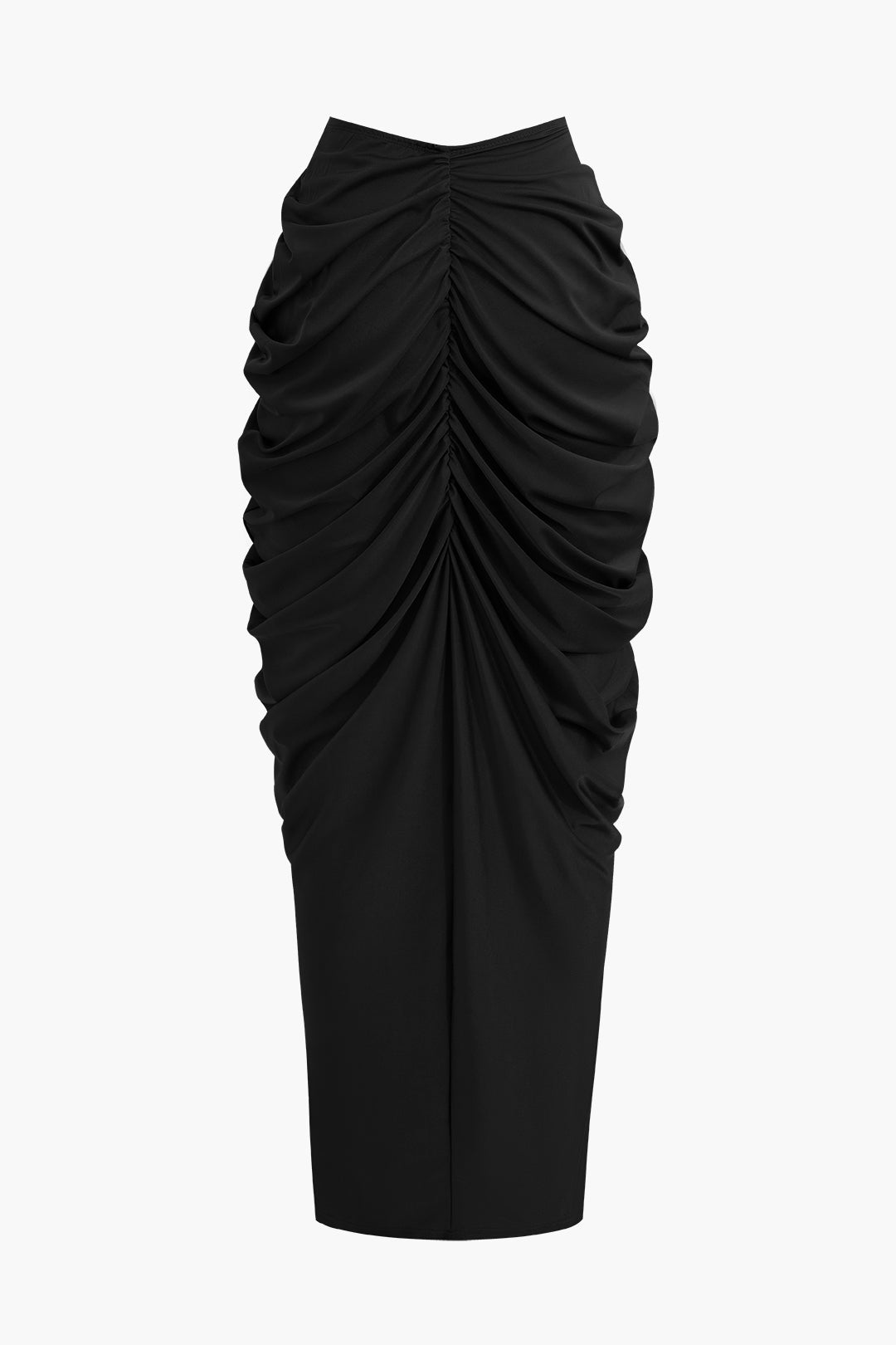 V-Neck Ruched Top & V-Shape Cut Waist Maxi Skirt Set for Y2K Fashion Aesthetic Outfits V-Neck Ruched Top & V-Shape Cut Waist Maxi Skirt Set for Y2K Fashion Aesthetic Outfits