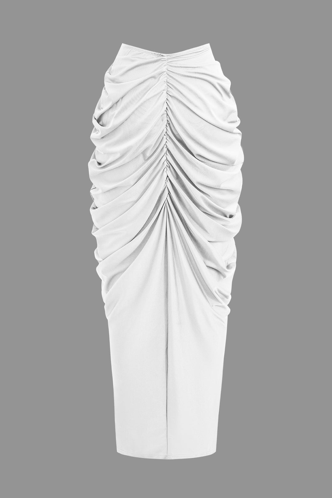 V-Neck Ruched Top & V-Shape Cut Waist Maxi Skirt Set for Y2K Fashion Aesthetic Outfits V-Neck Ruched Top & V-Shape Cut Waist Maxi Skirt Set for Y2K Fashion Aesthetic Outfits