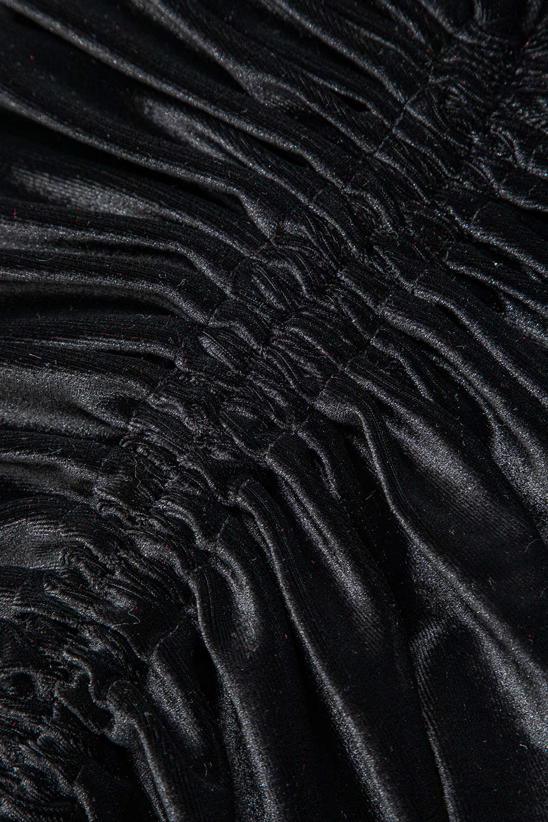 V-Neck Ruched Velvet Midi Dress with Drawstring Long Sleeves for Y2K Aesthetic Style V-Neck Ruched Velvet Midi Dress with Drawstring Long Sleeves for Y2K Aesthetic Style