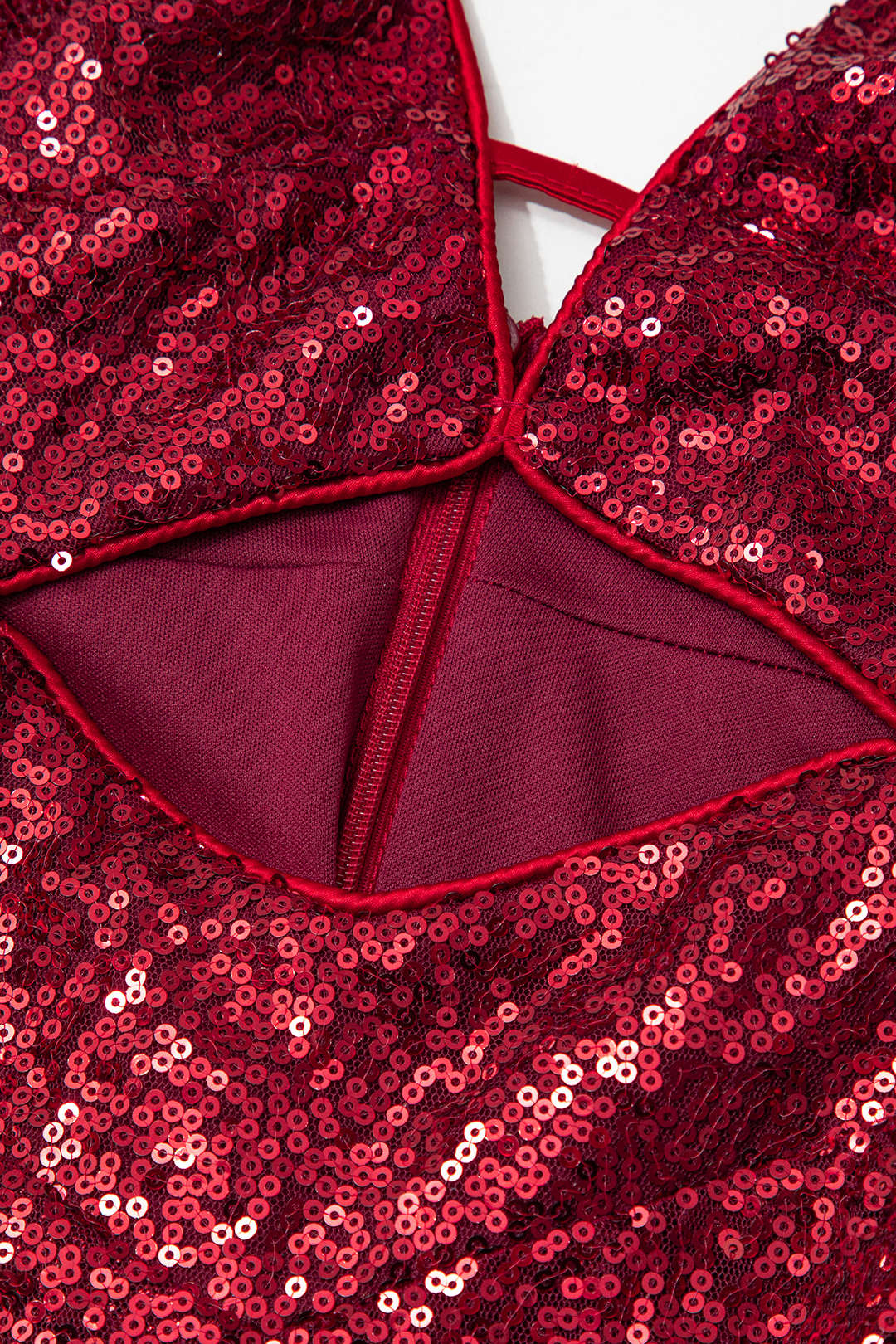 V-neck Sequin Cut Out Slip Maxi Dress - Y2K Aesthetic Glamour for Stunning Nights Out V-neck Sequin Cut Out Slip Maxi Dress - Y2K Aesthetic Glamour for Stunning Nights Out