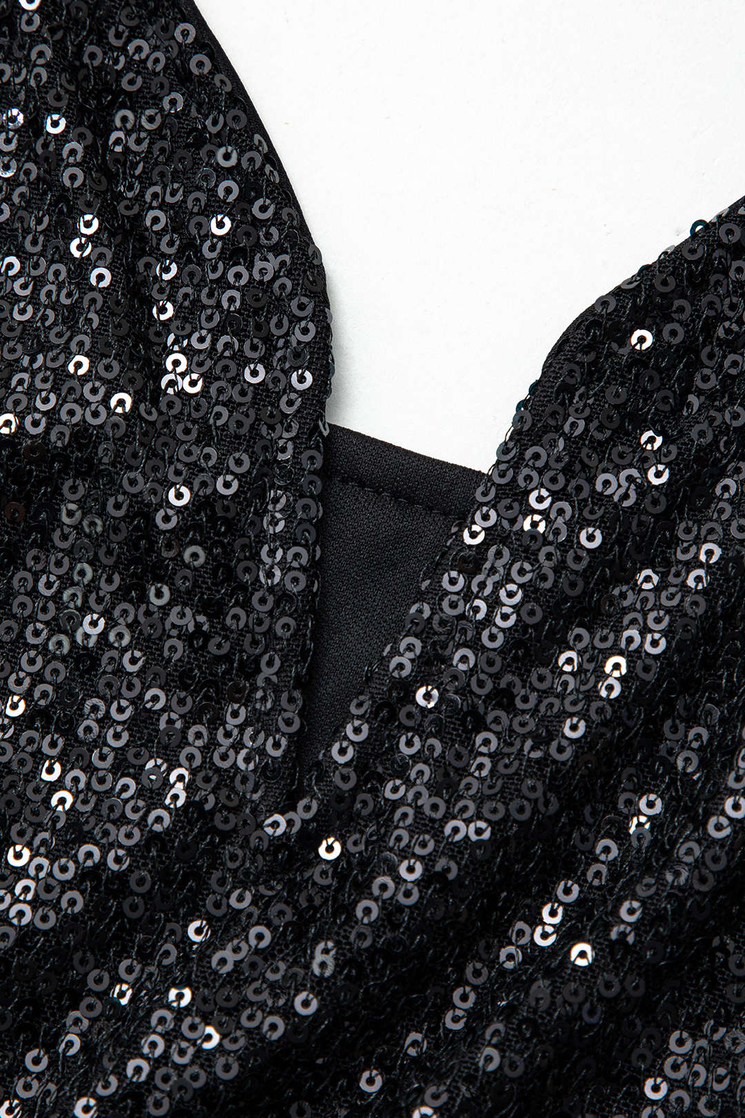 V-Neck Sequin Sleeveless Bodysuit for Y2K Fashion and Coquette Aesthetic Outfits V-Neck Sequin Sleeveless Bodysuit for Y2K Fashion and Coquette Aesthetic Outfits