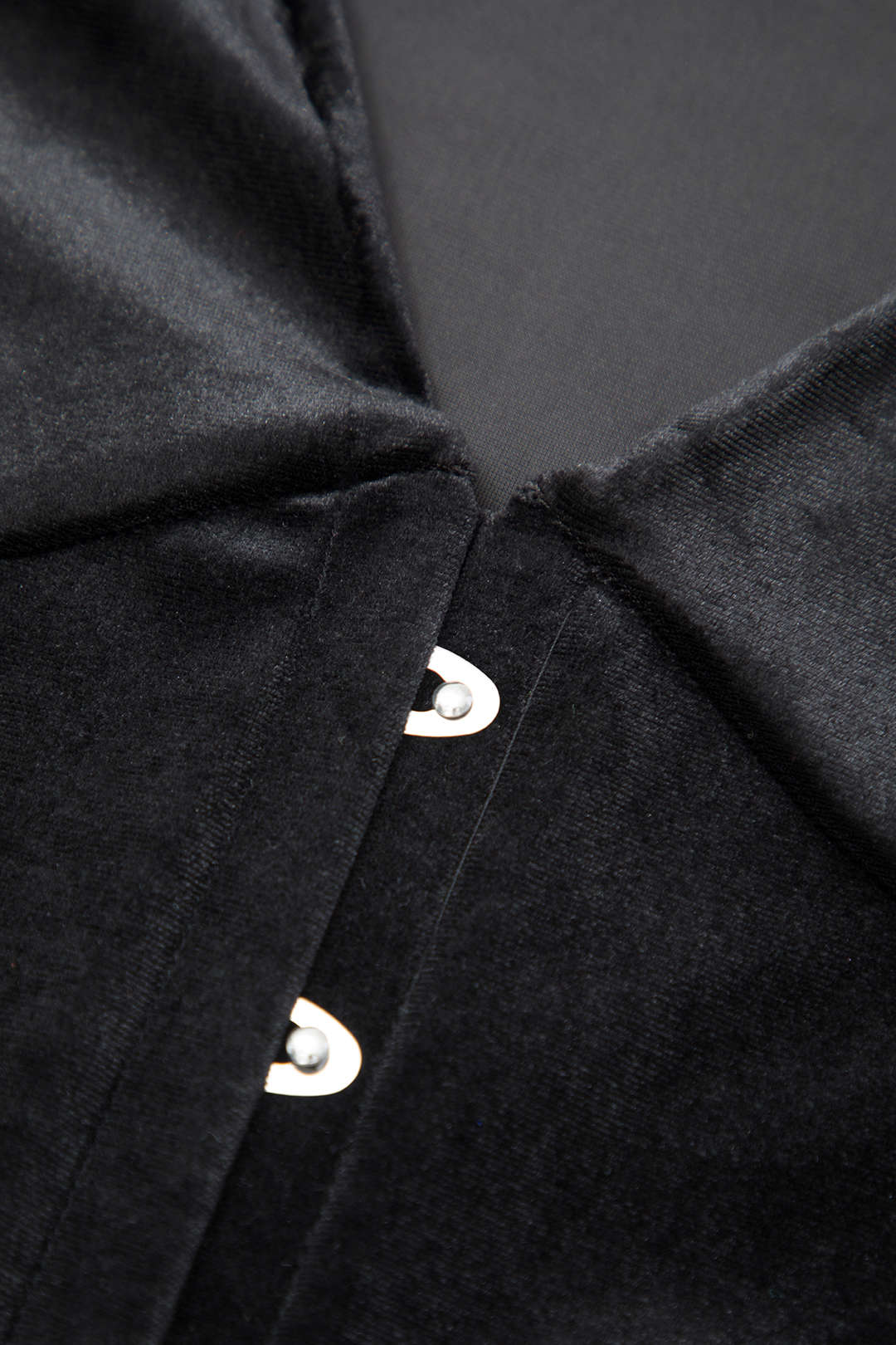 V-neck Velvet Button-Up Long Sleeve Top for Y2K Fashion & Coquette Aesthetic Styles V-neck Velvet Button-Up Long Sleeve Top for Y2K Fashion & Coquette Aesthetic Styles