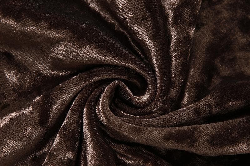 Velvet Patchwork High Neck Long Sleeve Lace Mini Dress for Y2K Coquette Aesthetic Velvet Patchwork High Neck Long Sleeve Lace Mini Dress for Y2K Coquette Aesthetic