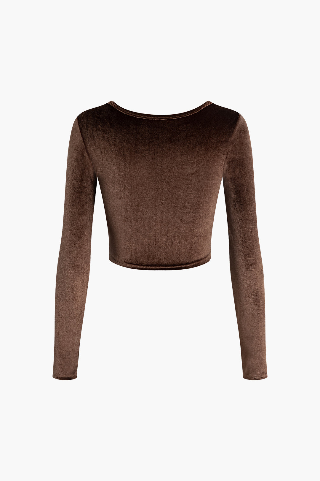 Velvet Square Neck Long Sleeve Top with Ruched Flare Leg Slit Pants Set for Y2K Aesthetic Velvet Square Neck Long Sleeve Top with Ruched Flare Leg Slit Pants Set for Y2K Aesthetic