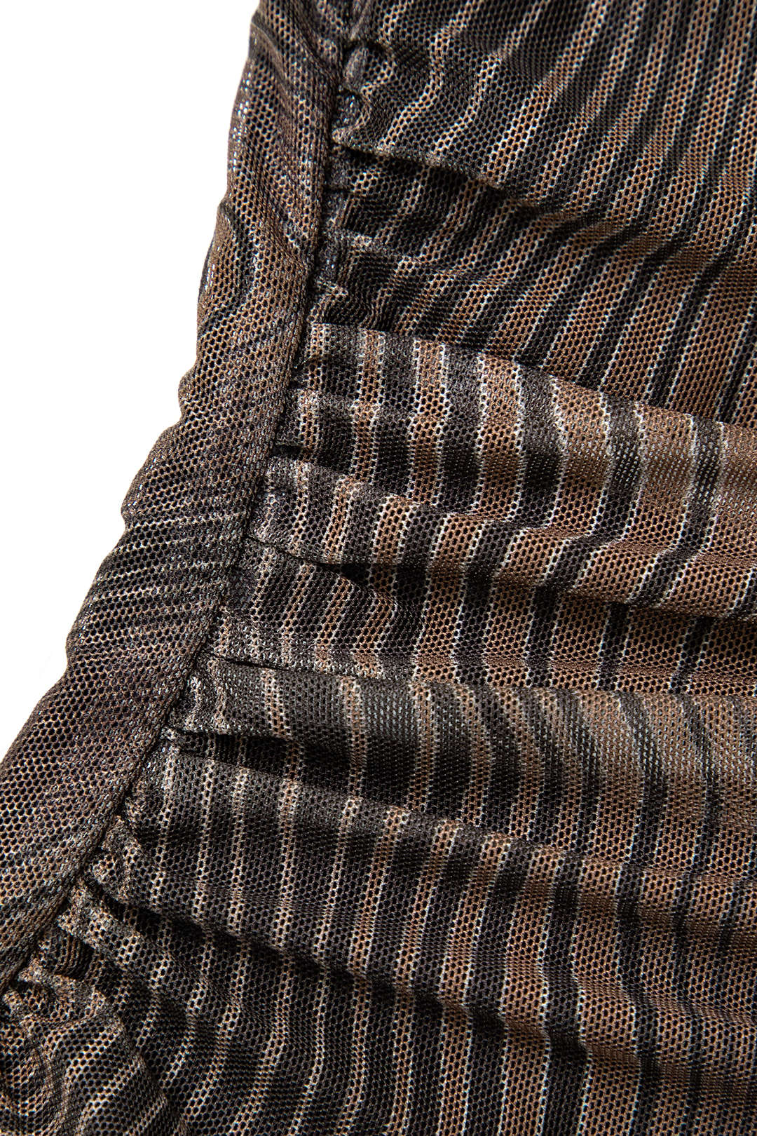 Wave Mock Neck Mesh Long Sleeve Maxi Dress - Y2K Aesthetic Fashion for Effortless Style Wave Mock Neck Mesh Long Sleeve Maxi Dress - Y2K Aesthetic Fashion for Effortless Style