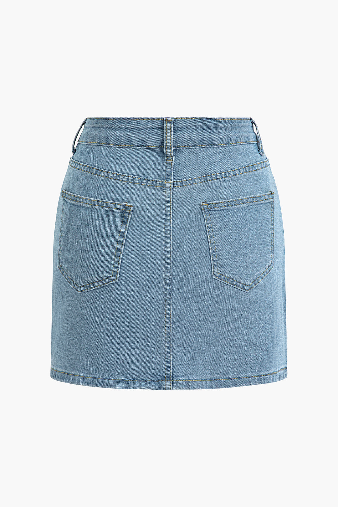 Y2K Aesthetic Collared Flap Pocket Denim Crop Jacket & Mini Skirt Set for Trendy Outfits Y2K Aesthetic Collared Flap Pocket Denim Crop Jacket & Mini Skirt Set for Trendy Outfits