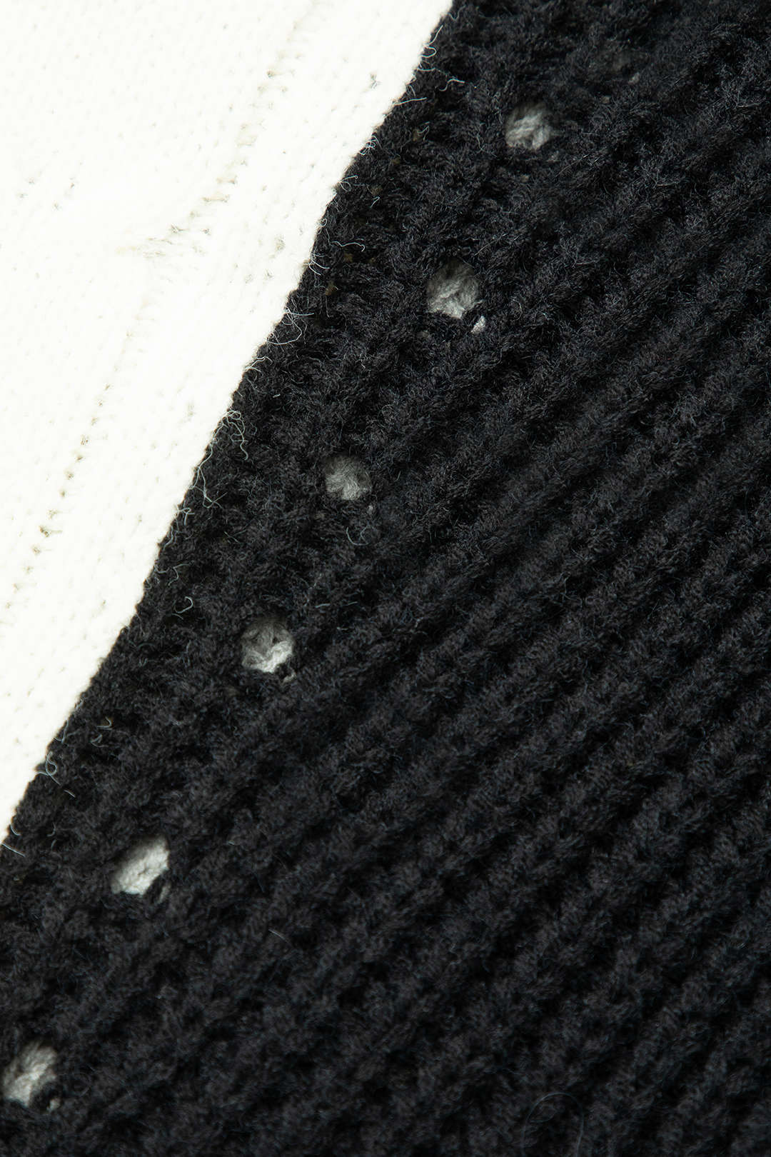 Y2K Aesthetic Contrast Denim Stitching Round Neck Sweater for Trendy Outfits Y2K Aesthetic Contrast Denim Stitching Round Neck Sweater for Trendy Outfits