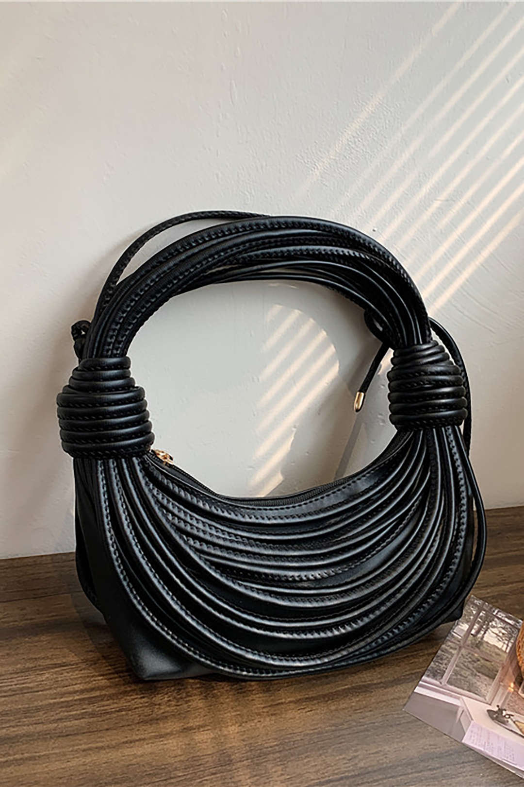 Y2K Aesthetic Knotted Tote Bag - Trendy Coquette Style for Everyday Fashion Y2K Aesthetic Knotted Tote Bag - Trendy Coquette Style for Everyday Fashion