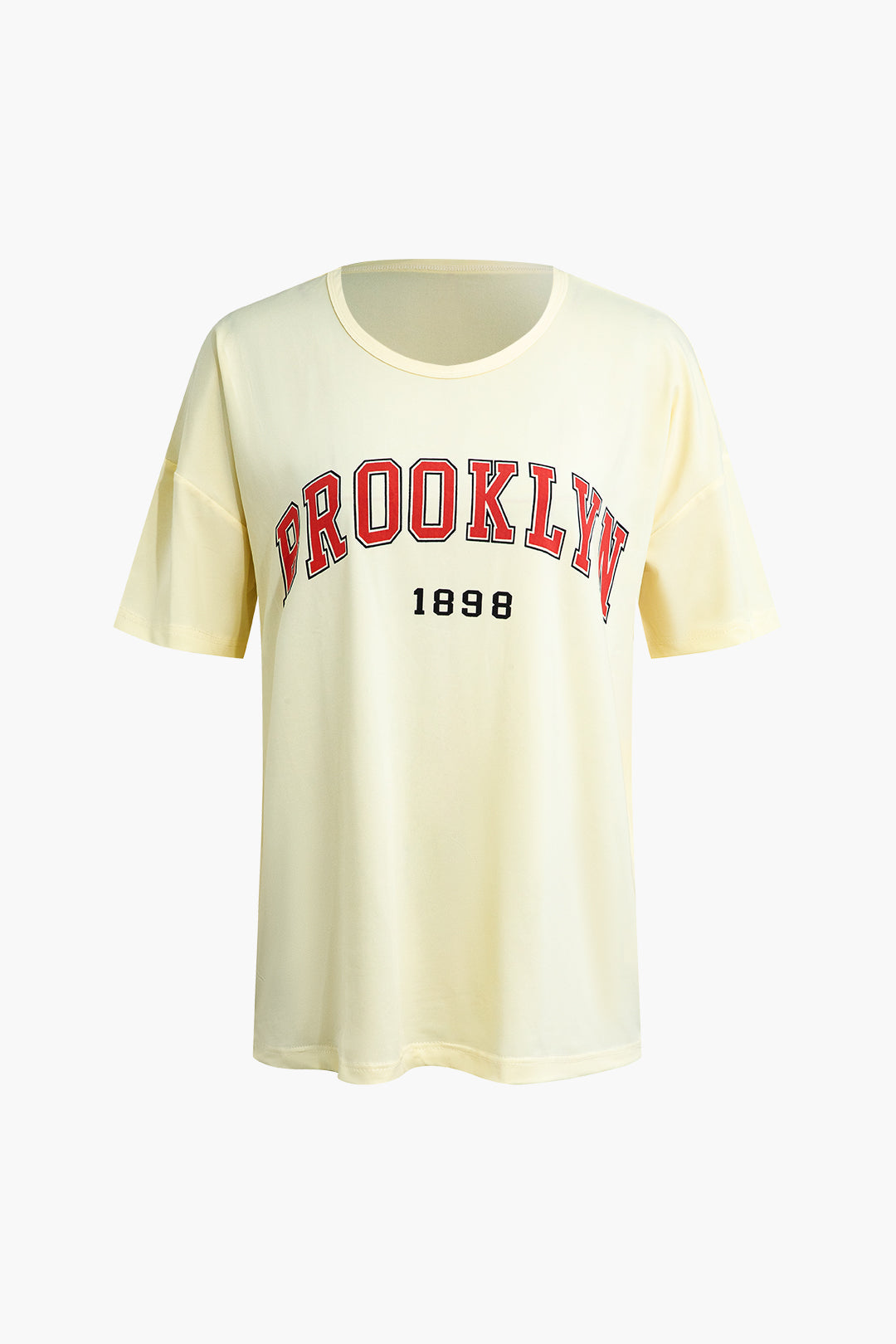 Y2K Aesthetic Letter Print T-Shirt and Shorts Set for Trendy Summer Outfits Y2K Aesthetic Letter Print T-Shirt and Shorts Set for Trendy Summer Outfits