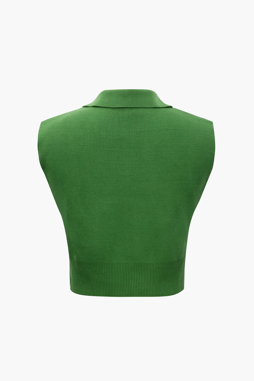 Y2K Aesthetic Open Collar Knit Sleeveless Crop Top for Trendy Coquette Style Outfits Y2K Aesthetic Open Collar Knit Sleeveless Crop Top for Trendy Coquette Style Outfits