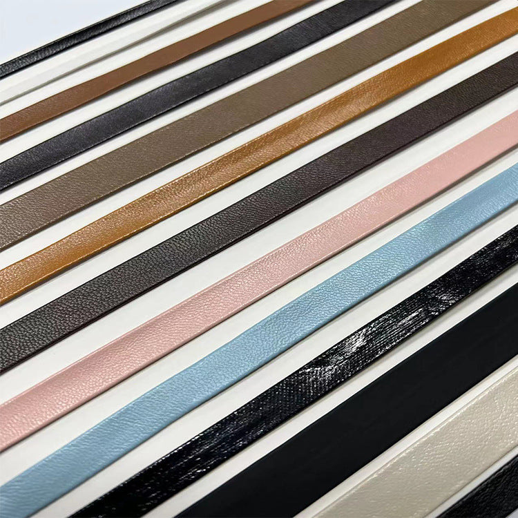 Y2K Aesthetic PU Leather Cord: Trendy Grunge Style Accessory for Unique Outfits Y2K Aesthetic PU Leather Cord: Trendy Grunge Style Accessory for Unique Outfits