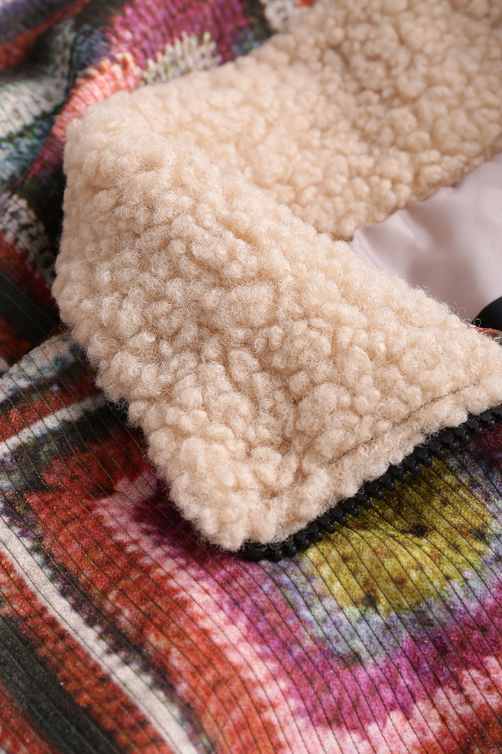 Y2K Aesthetic Retro Printed Jacket for Trendy Coquette and Grunge Outfits Y2K Aesthetic Retro Printed Jacket for Trendy Coquette and Grunge Outfits