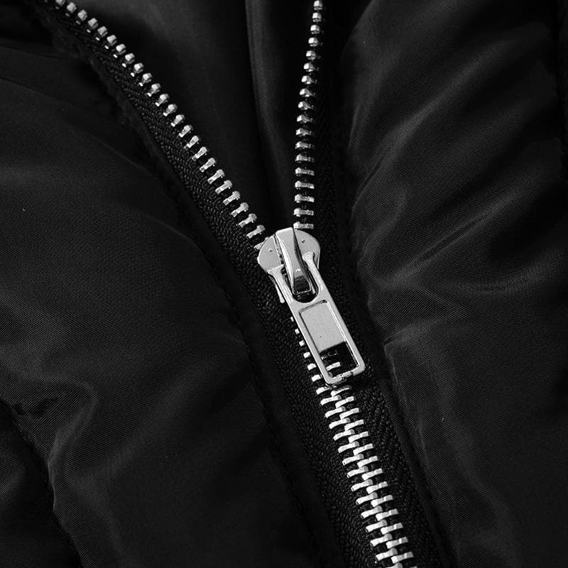 Y2K Aesthetic Turnover Collar Zip-Up Solid Long Sleeve Corset Coat Top for Trendy Looks Y2K Aesthetic Turnover Collar Zip-Up Solid Long Sleeve Corset Coat Top for Trendy Looks