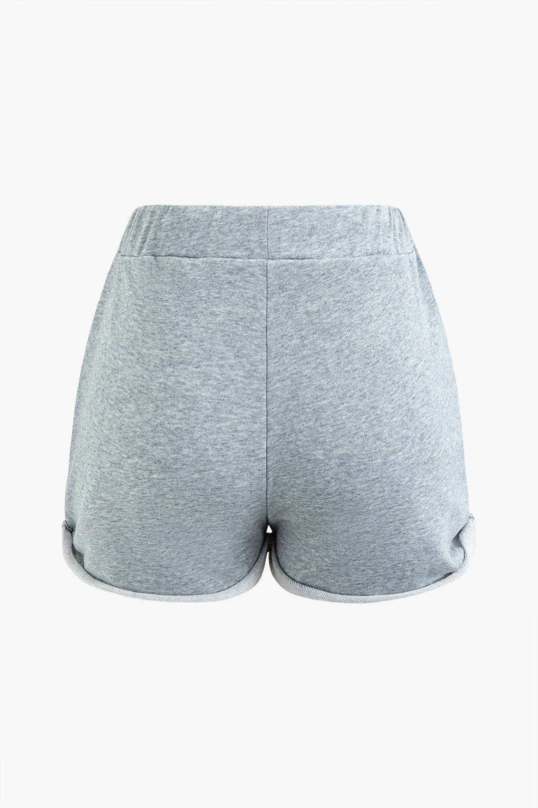 Y2K Aesthetic Zip-Up Crop Hoodie & Drawstring Rolled Hem Shorts Set for Trendy Outfits Y2K Aesthetic Zip-Up Crop Hoodie & Drawstring Rolled Hem Shorts Set for Trendy Outfits