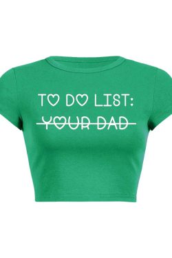 Y2K Baby Tee Crop Top - Trendy Y2K Fashion for Cute Outfits and Aesthetic Looks