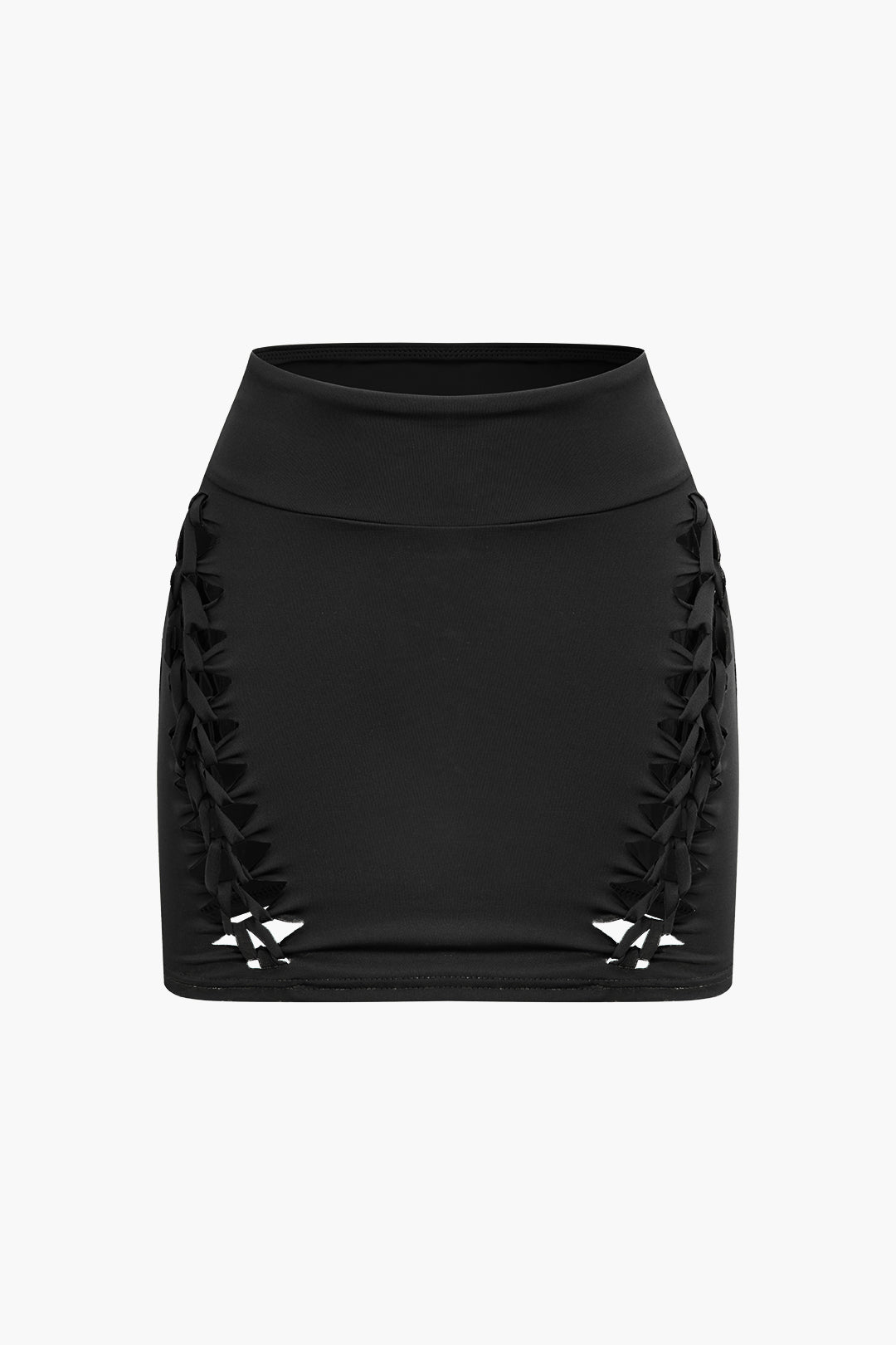 Y2K Braided Cut Out Round Neck Tank Top and Cargo Skirt Set for Trendy Aesthetic Outfits Y2K Braided Cut Out Round Neck Tank Top and Cargo Skirt Set for Trendy Aesthetic Outfits