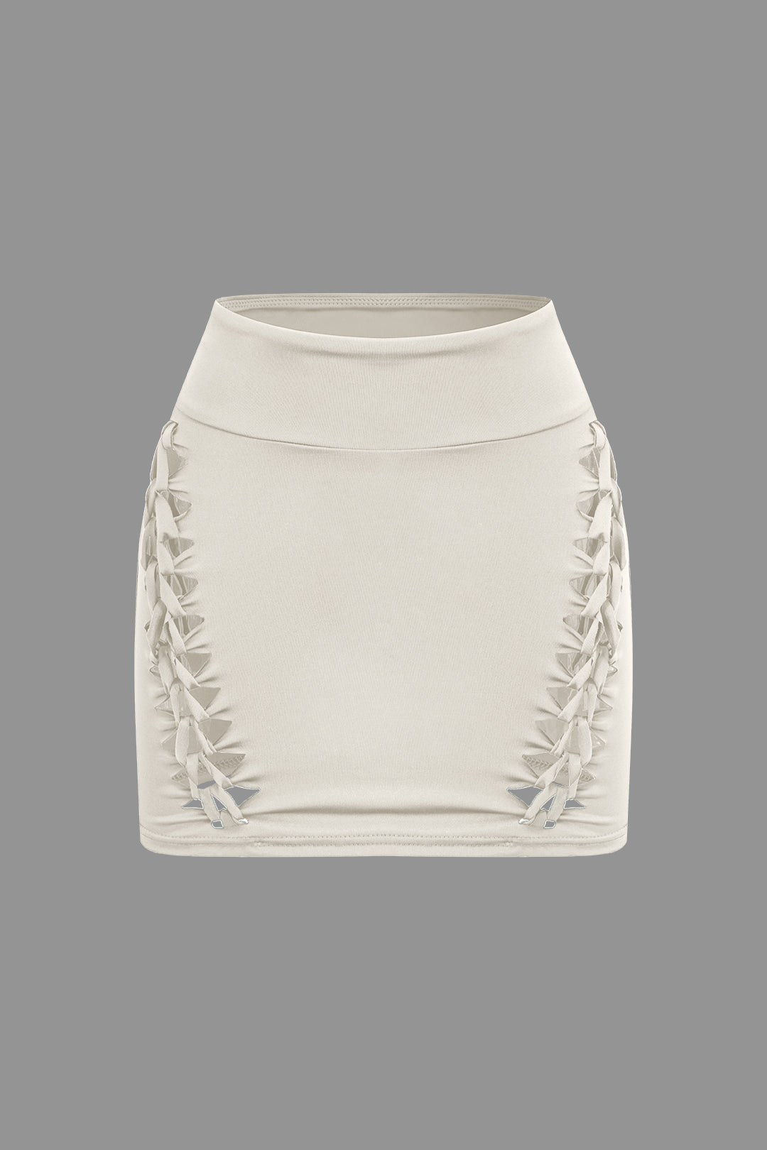 Y2K Braided Cut Out Round Neck Tank Top and Cargo Skirt Set for Trendy Aesthetic Outfits Y2K Braided Cut Out Round Neck Tank Top and Cargo Skirt Set for Trendy Aesthetic Outfits