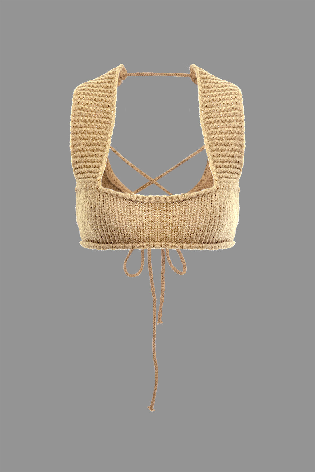 Y2K Braided Tie Cami Top - Cute Aesthetic Crop for Coquette and Grunge Styles Y2K Braided Tie Cami Top - Cute Aesthetic Crop for Coquette and Grunge Styles