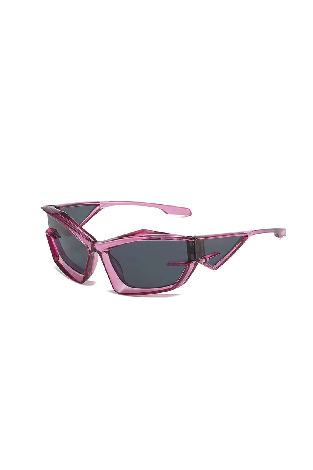Y2K Cat Eye Wraparound Sunglasses for Retro Aesthetic Fashion and Trendy Outfits