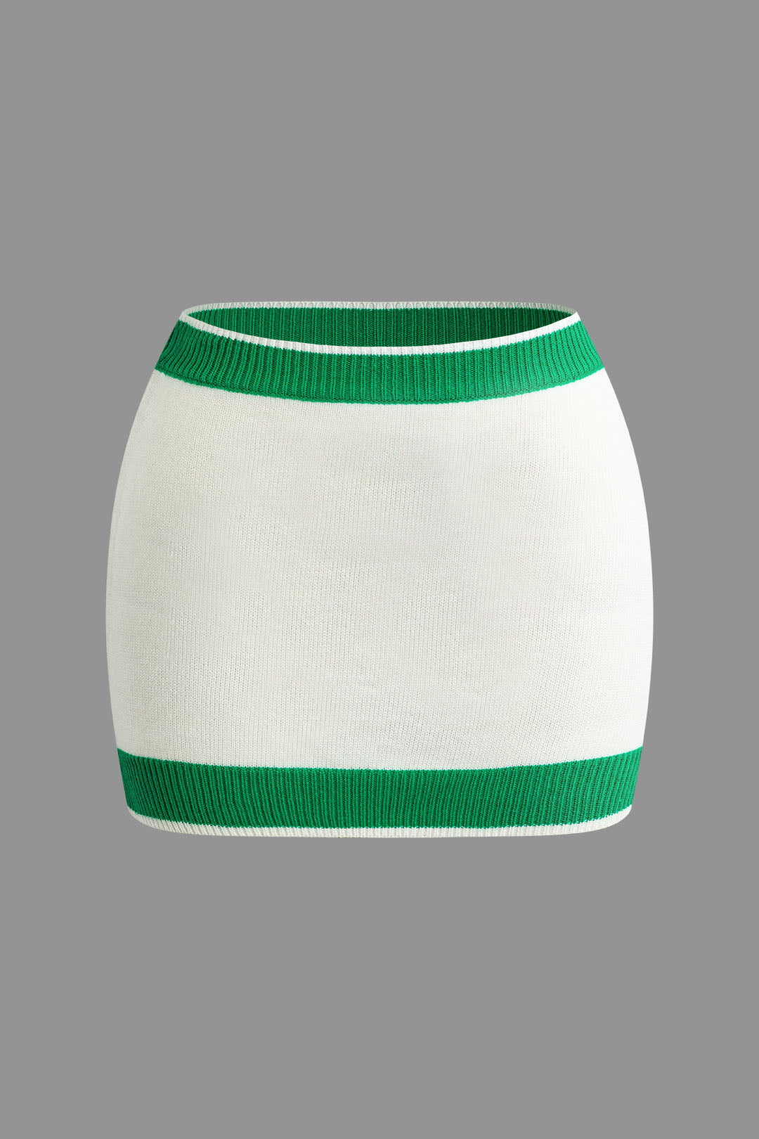 Y2K Contrast Collar Crop Knit Top & Mini Skirt Set for Coquette Aesthetic Outfits Y2K Contrast Collar Crop Knit Top & Mini Skirt Set for Coquette Aesthetic Outfits