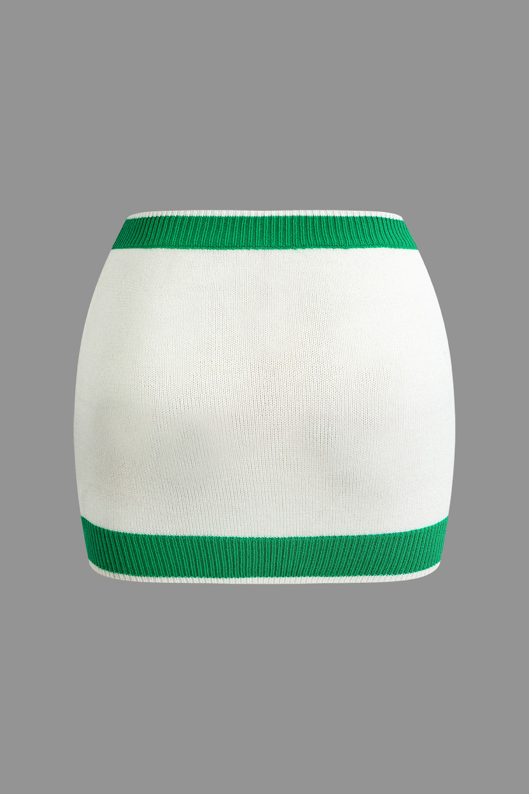 Y2K Contrast Collar Crop Knit Top & Mini Skirt Set for Coquette Aesthetic Outfits Y2K Contrast Collar Crop Knit Top & Mini Skirt Set for Coquette Aesthetic Outfits