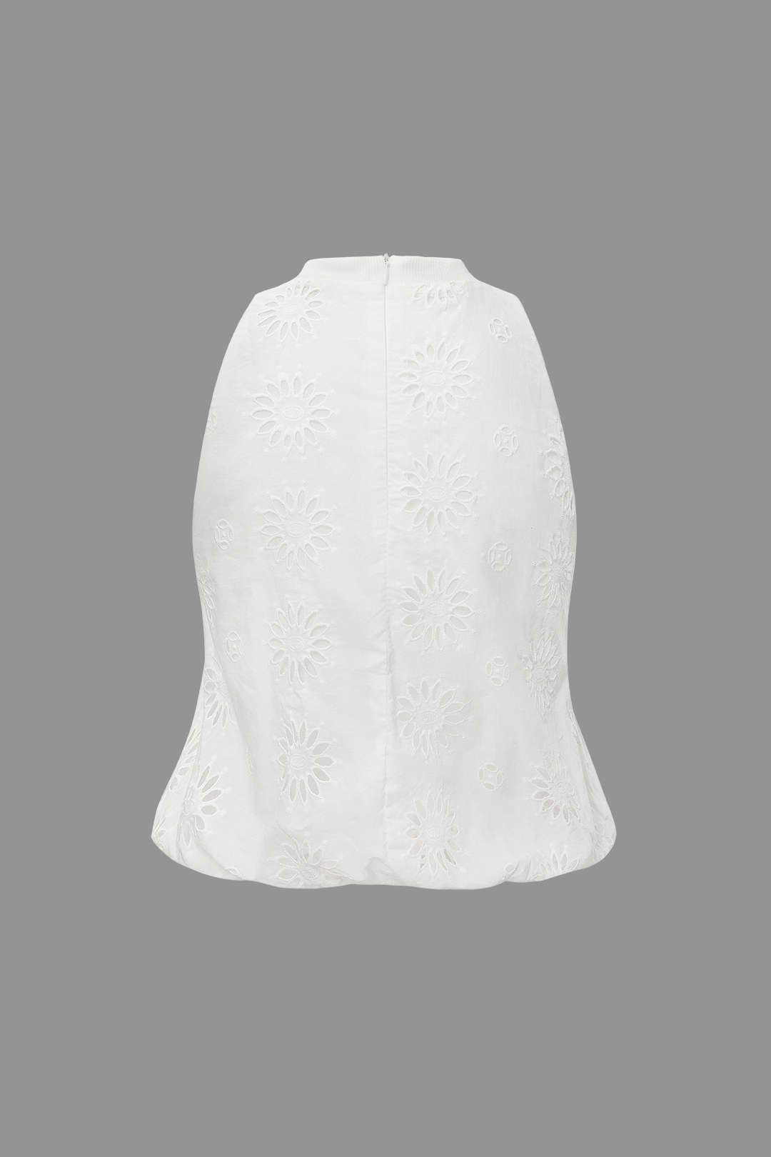 Y2K Cutwork Sleeveless Top - Trendy Coquette Aesthetic for Stylish Outfits